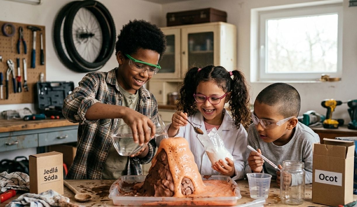 Pokusy pre deti: Domáce vedecké a chemické experimenty 2
