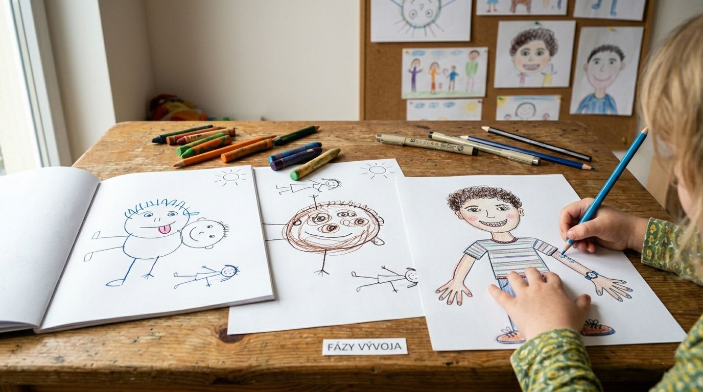 Ako nakresliť postavu: Sprievodca vývojom detskej kresby 2