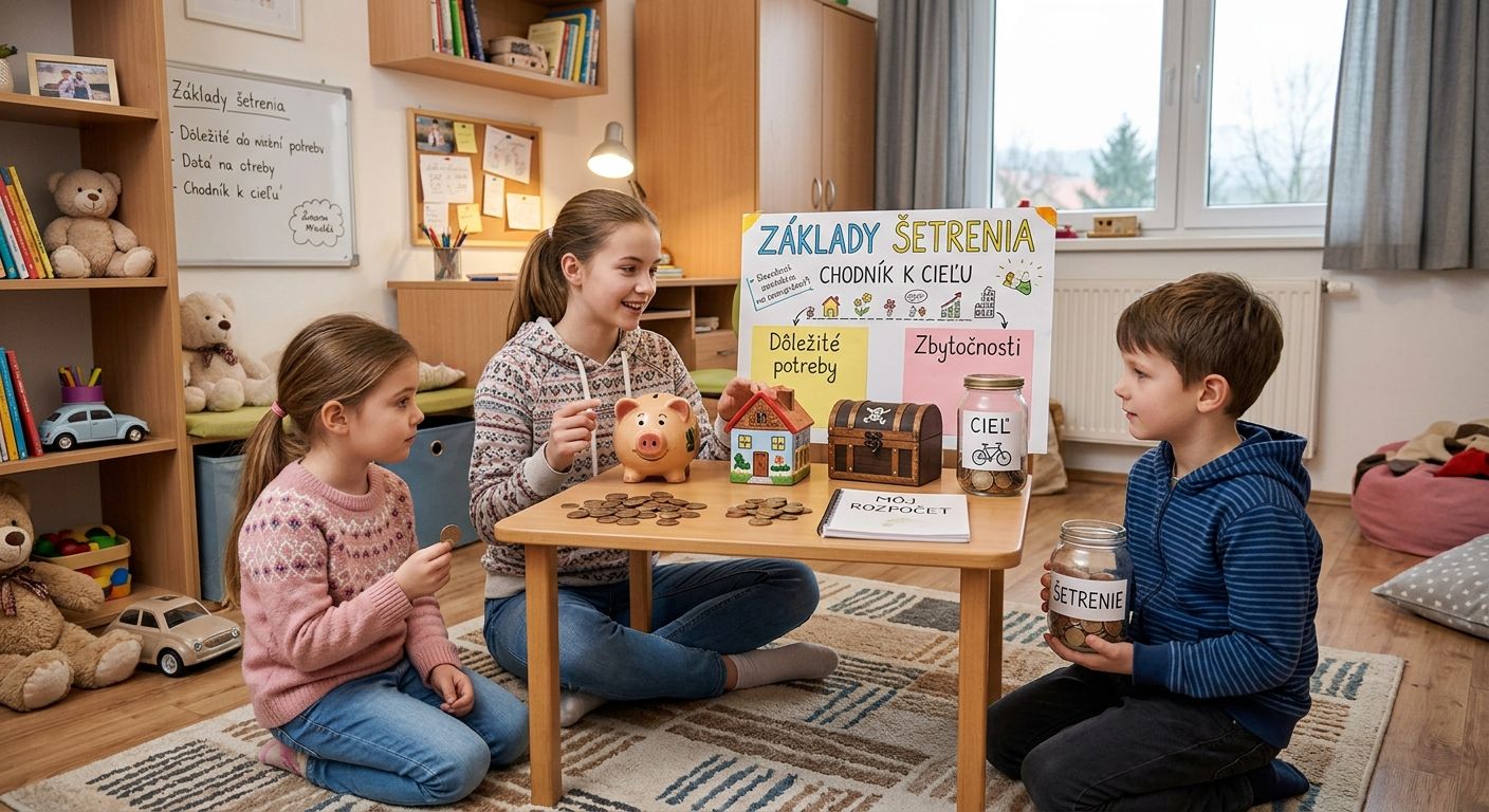 Finančná gramotnosť u detí: Ako ich naučiť hodnotu peňazí? (1)