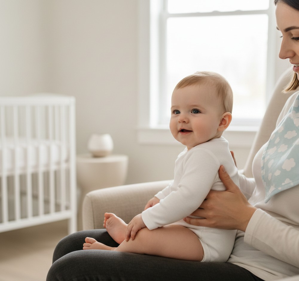 Polohy na odgrgnutie bábätka. Tipy, kedy a dokedy je nutné odgrgnúť 3