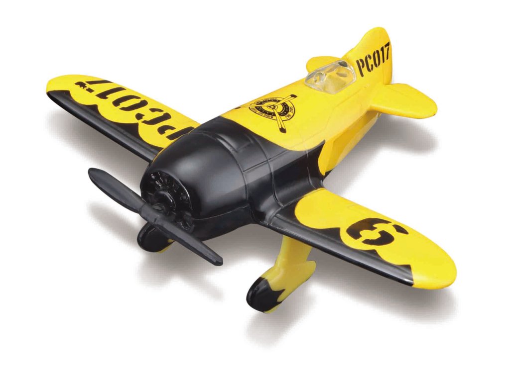 Maisto - Fresh Metal Tailwinds - lietadlá, Gee Bee Super Sportster R-1, žlté, blister