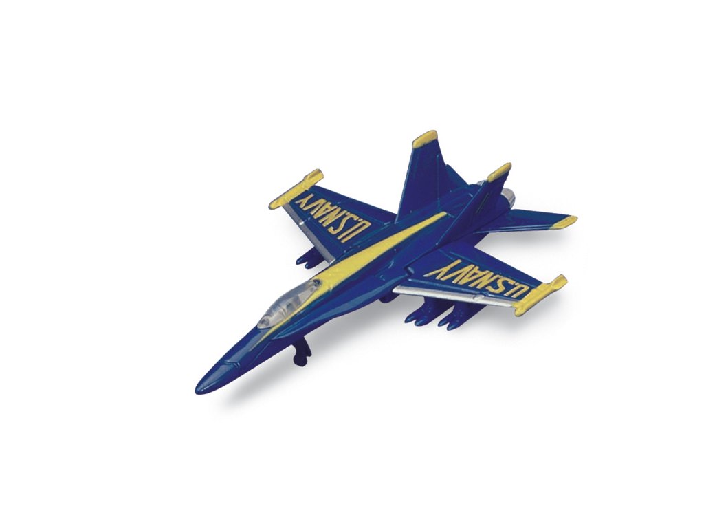 Maisto - Fresh Metal Tailwinds - lietadlá, F/A-18 Hornet, tmavo modré, blister