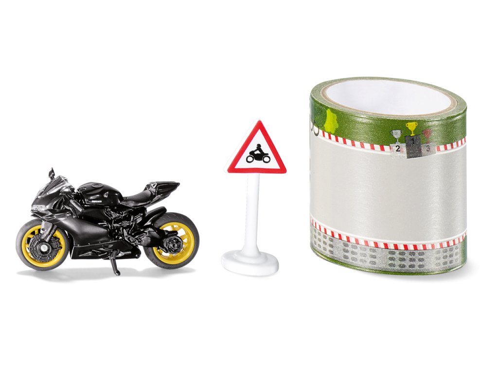 SIKU Blister - motocykel s pásom ciest