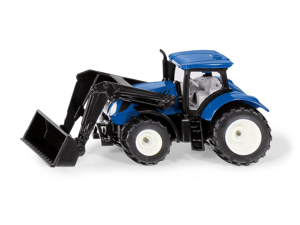 SIKU Blister - traktor New Holland s predným nakladačom