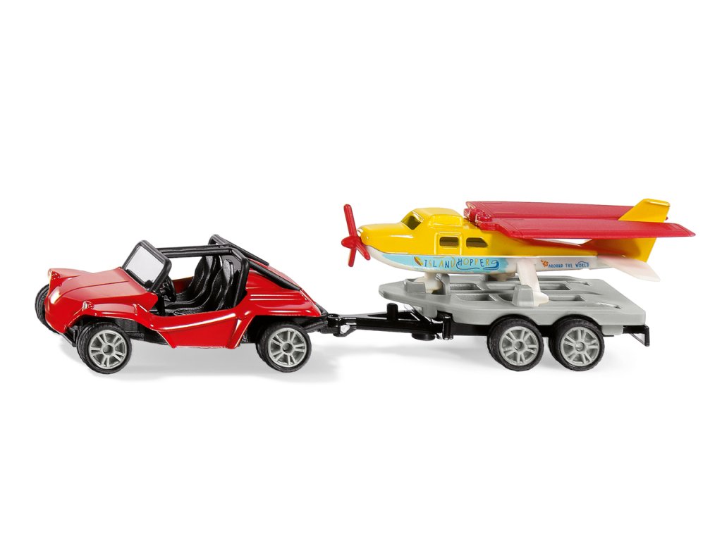 SIKU Blister - Buggy so športovým lietadlom
