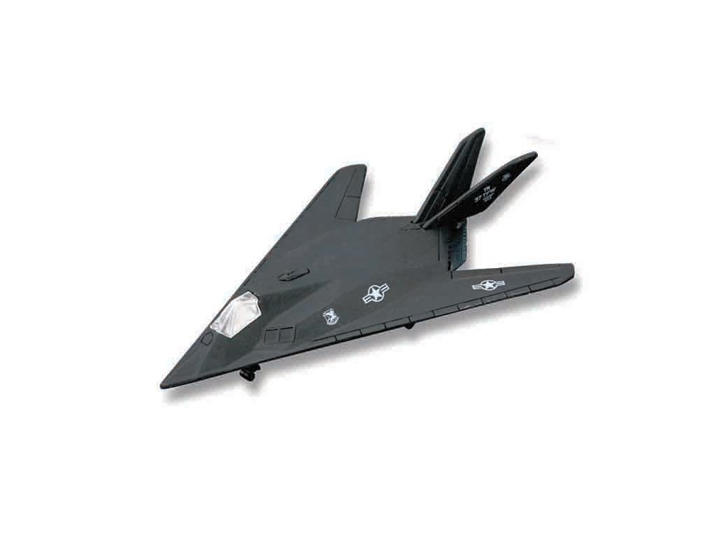 Maisto - Fresh Metal Tailwinds - lietadlá, F-117 Nighthawk, matne čierne, blister