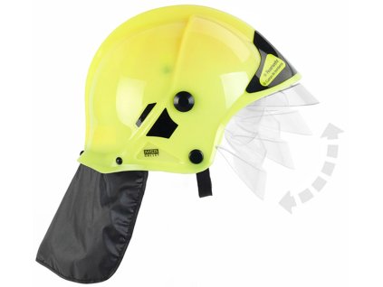 Hasičská helma, žltá - hračka pre deti