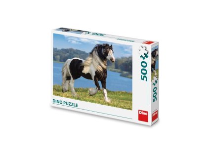 ČIERNOBIELY KÔŇ 500 Puzzle