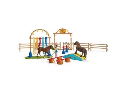 Tréning v agility pre poníky