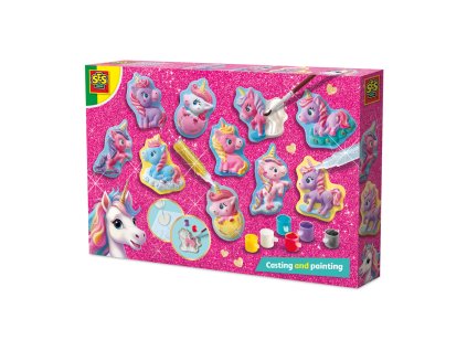 Odlievanie a maľovanie - Jednorožci mláďatá