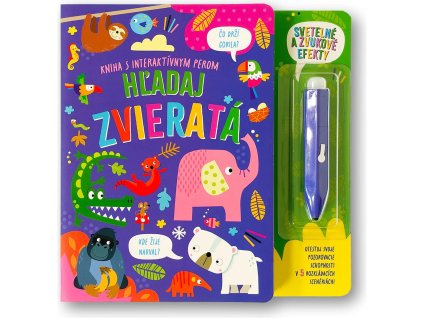 7757 hladaj zvierata kniha s interaktivnym perom 1