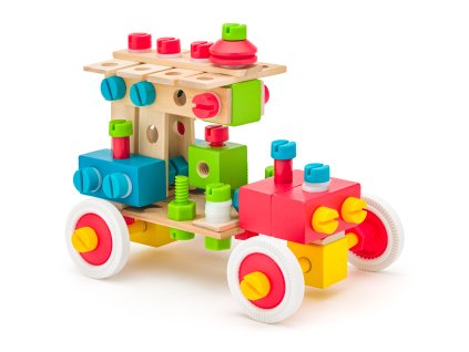 Montážna stavebnica vo vedierku ´´Constructor´´, 140dielov