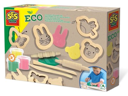 ECO modelína s dreveným príslušenstvom