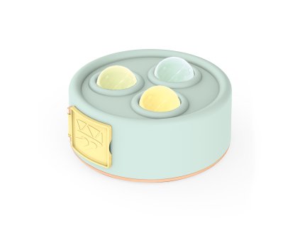 Bubienok prestrkávadlo 2v1 s 3 balónikmi