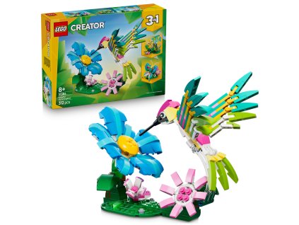 LEGO® Divoké zvieratá: Farebný kolibrík