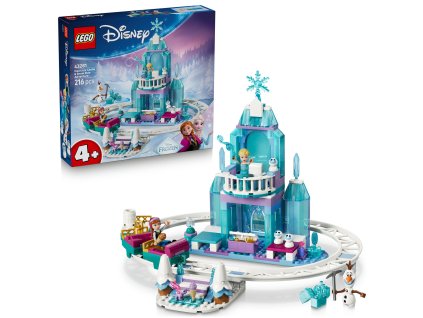 LEGO® Elsin ľadový palác a jazda na snehu