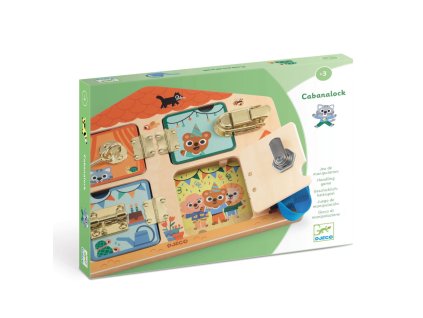 dj01659 hra cabanalock domcek so zamkami