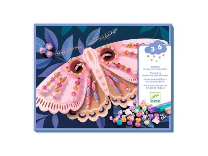 dj09900 rozsviette noc navliekanie koralok na chlpate drotiky