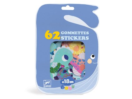 dj00057 morske zvieratka prve odnimatelne samolepky