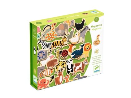 dj03124 magnimo drevene magnetky 36 ks magneticka hra 1