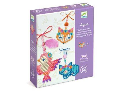 dj09482 zvieratka artistic aqua 3 privesky z koralok %E2%80%93 kreativna sada 2
