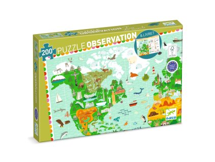 dj07412 objavovacie puzzle monumenty sveta 200 dielikov 2