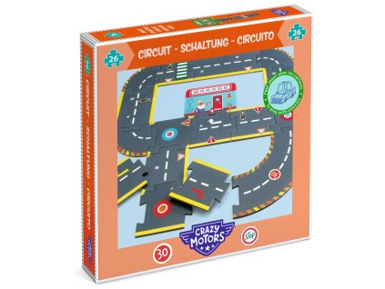 dj05498 crazy motors mestsky okruh obrovske puzzle %E2%80%93 26 dielov 3