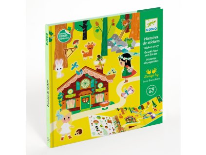 dj08956 magicky les pribehy zo samolepiek odnimatelnych v mapke 2