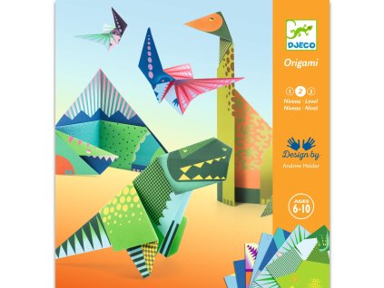 dj08758 origami dinosaury