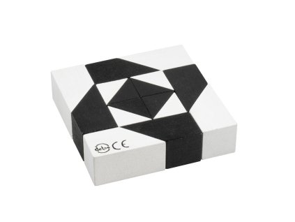 Tangram - čiernobiely