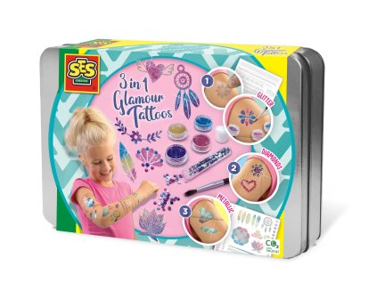 Pôvabné tetovanie 3 v 1