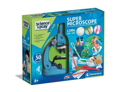 SCIENCE – SUPER Mikroskop 1200x, 50 experimentov