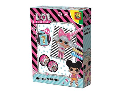 L.O.L. - vyfarbovanie obrázkov trblietkami