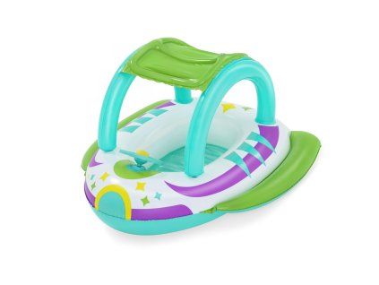 Detský nafukovací čln so strieškou Space Splash™