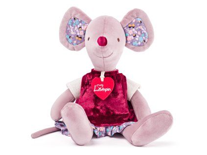 Myška Cilka v šatách, veľká, 33cm