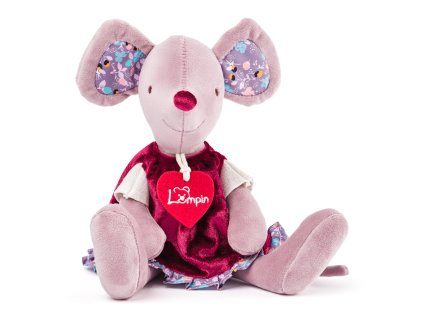 Myška Cilka v šatách, malá 28cm