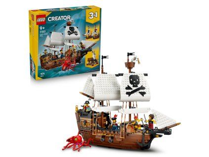 LEGO® Ikonická pirátska loď
