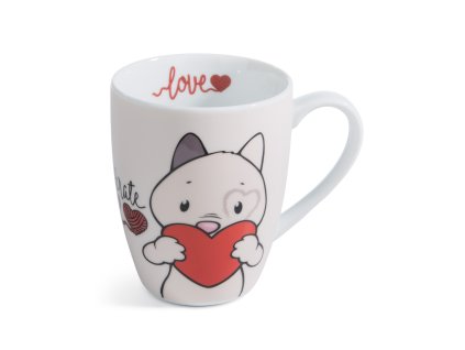 NICI hrnček Mačička ´´Celebrate Love´´ 310ml, porcelán, v darčekovej krabičke