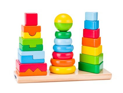 Set skladacích veží
