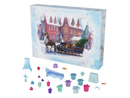 FROZEN ADVENTNÝ KALENDÁR S MALÝMI BÁBIKAMI 2024
