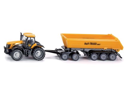 SIKU Farmer - Traktor so sklápacím prívesom 1:87