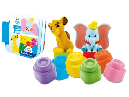 Clemmy baby - Disney set s knižkou a kockami