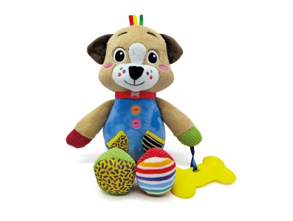 Clemmy baby - Môj prvý plyšák - Šteniatko Peťko v darček. kazete
