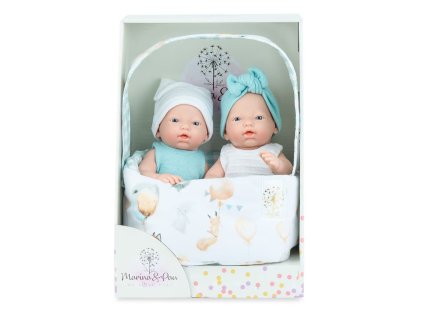Bábiky dvojičky Golosinas Marina & Pau bábika 216