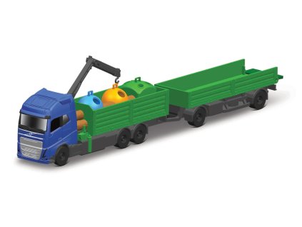 Maisto - Mini pracovné stroje, Volvo FH16 recyklácia