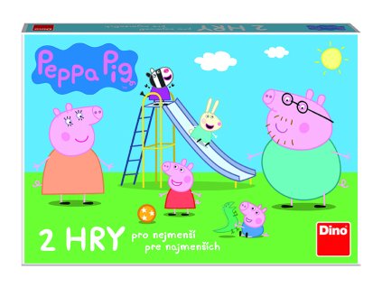 PEPPA PIG Poďme sa hrať a šmýkačky Detská hra