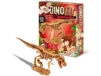 DinoKIT Vykopávka a kostra T-Rex (439TYR)