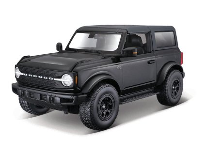 1:18 SP. ED. (B) - 2021 Ford Bronco Wildtrak, metal čierny, 1:18