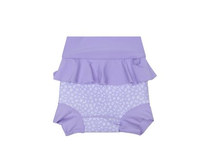 Neoprénové plavky pre bábätká Lila Leopard