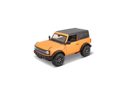 Maisto - 2021 Ford Bronco, met. oranžová, 1:24